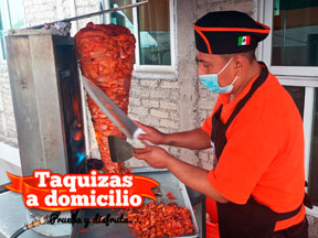 Tacos de pastor a domicilio en la CDMX